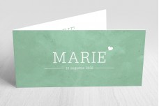 Groen met hartje